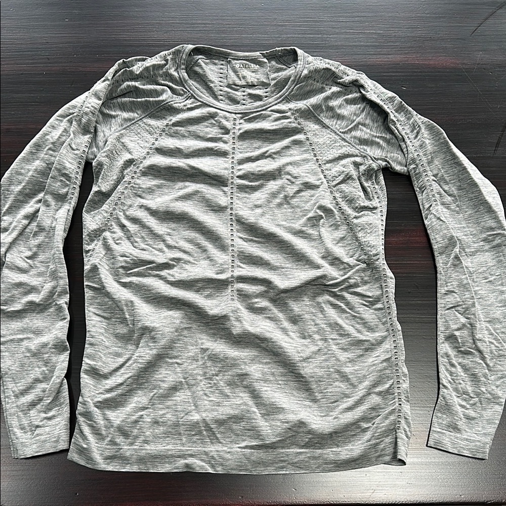 Athleta womens size XS gray long sleeve
